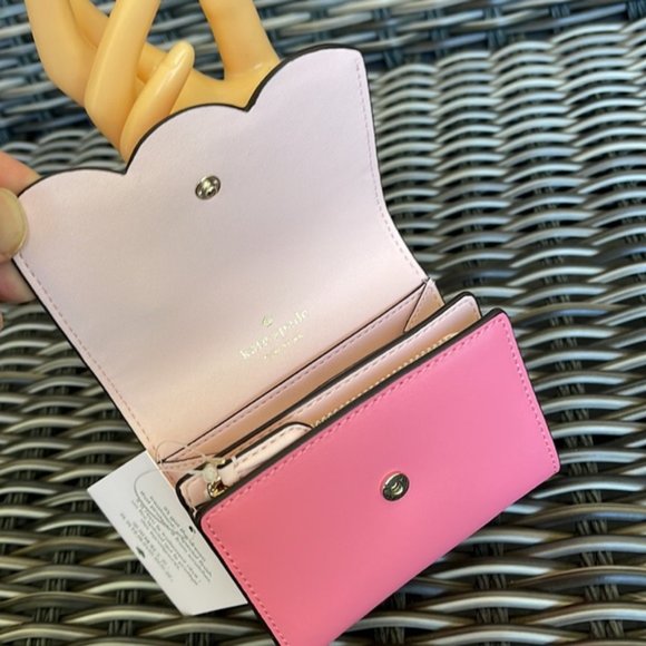 Kate Spade Gemma Small Flap Wallet Pink - Picture 9 of 15